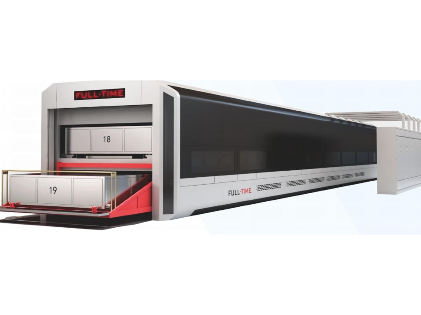 Fuchong FC-ZLW Series Automatic Continuous Thermal Bending Furnace