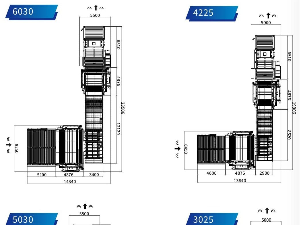 Hiseng LST / ZXT / JCT / SCT Loading and Transfer Tables
