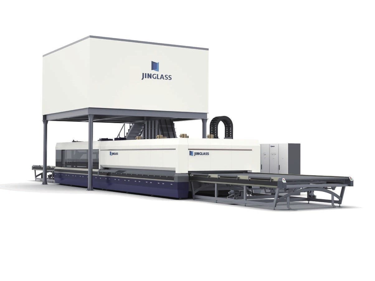 Jinglass Matrix Mid-Infrared Forced Convection Single Chamber Tempering Furnace