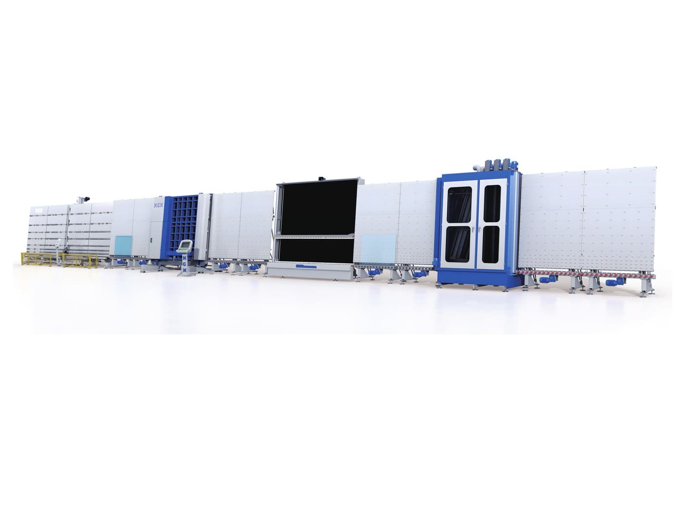 MGM Automatic Gas Filling Insulating Glass Line