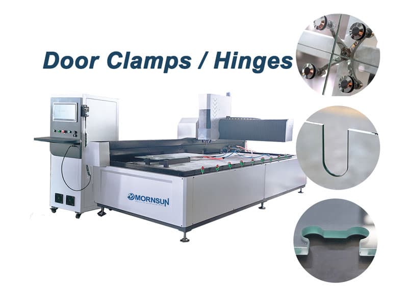 ANHUI MORNSUN INTERNATIONAL CO., LTD. CNC Glass Milling Machine for Door Clip