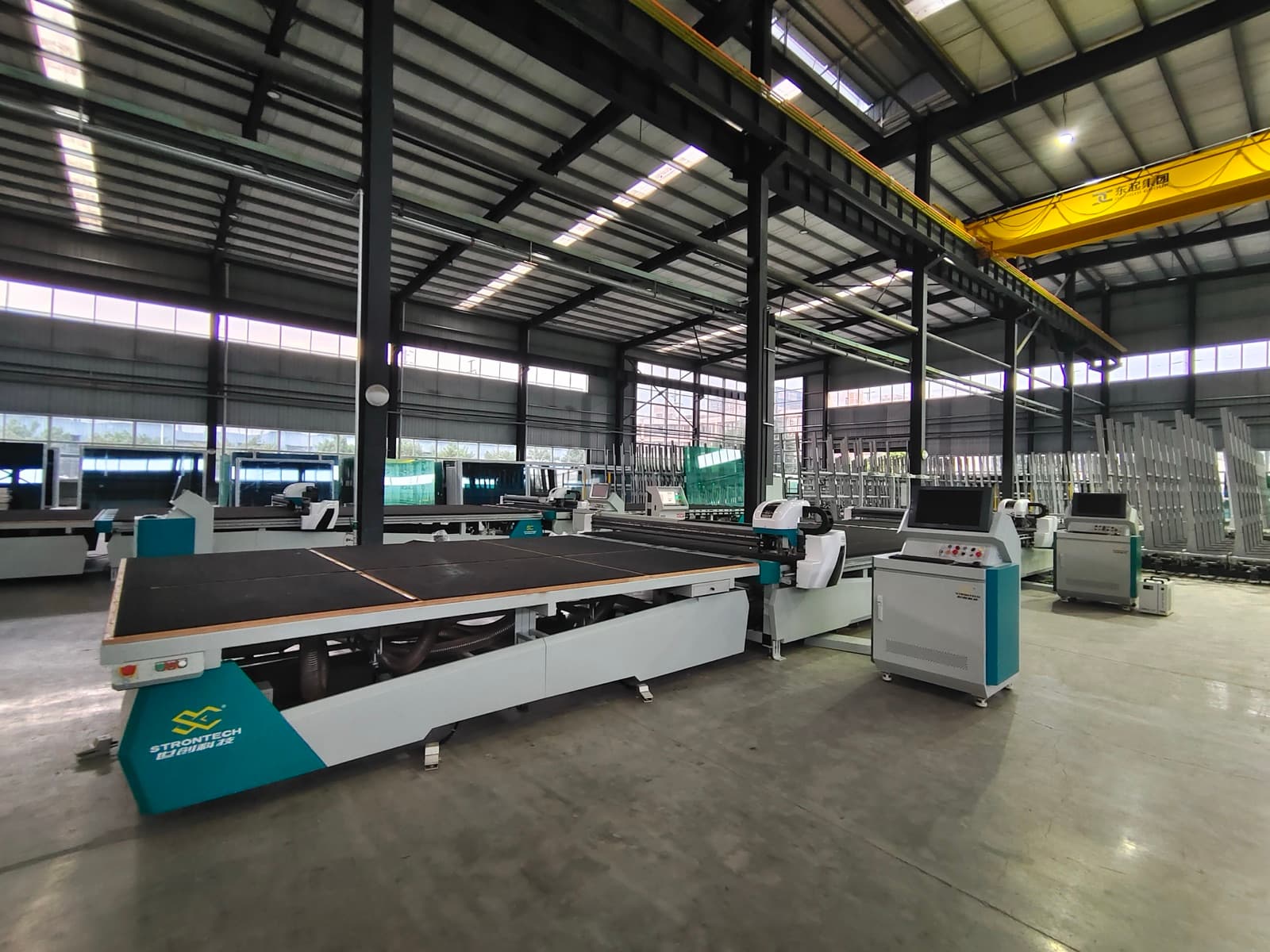 SC-G cutting line installed on the plant floor