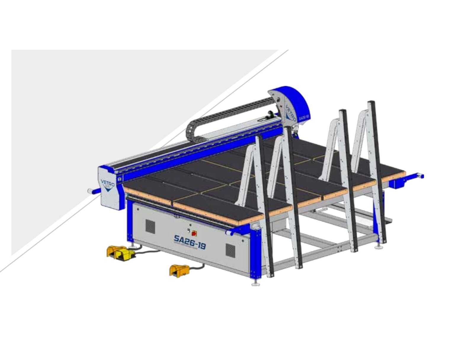 VETROMAC S.r.l. SA Autonomous CNC Glass Cutting Machine