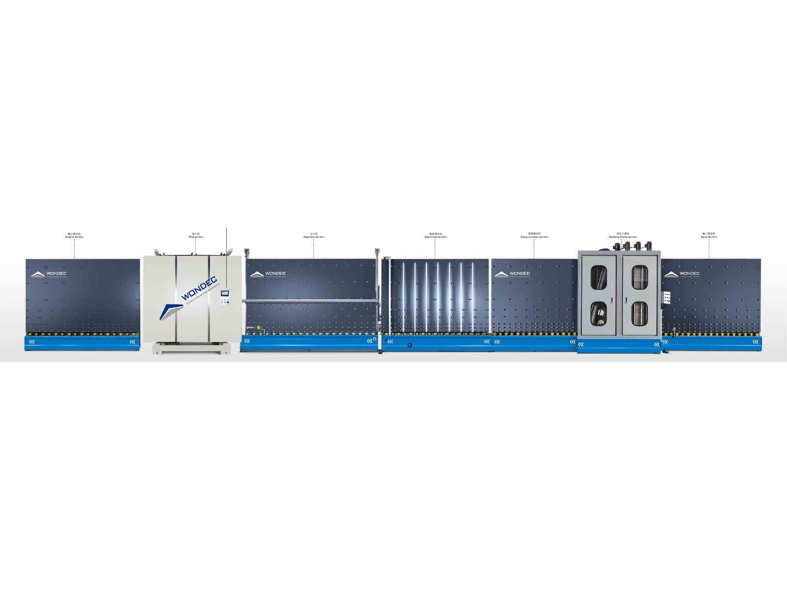 WONDEC ZK1800/2000/2500 Automatic Insulating Glass Production Line