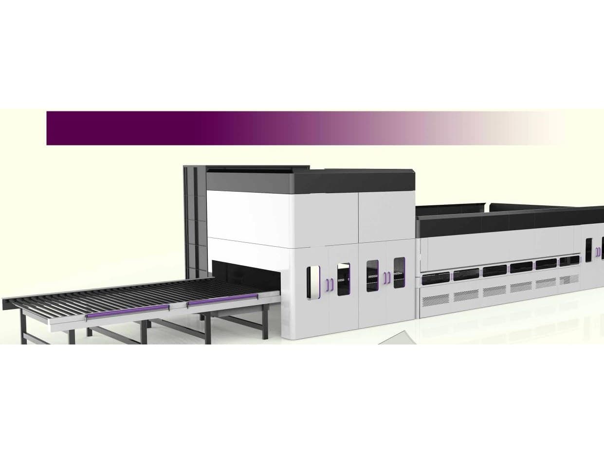 Yuntong Z Series Lengthwise Bending and Tempering System